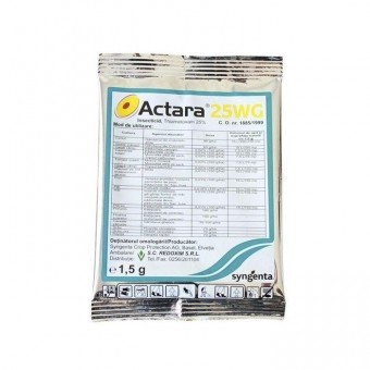 Insecticid -  Actara 25 WG, 1,5 gr