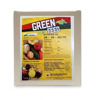 GREEN FEED ENERGY 20-20-20+TE, 2 kg