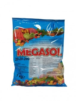Ingrasamant - Megasol 20-20-20 /1 kg