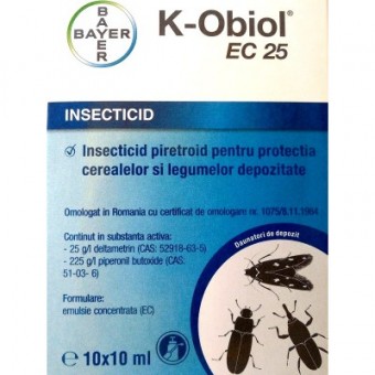 Insecticid -  K-Obiol 25 EC, 10 ml